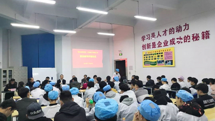 校企合作：炬神电子与郴州技师学院举行联合教学开班仪式